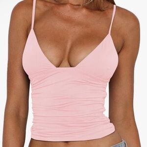 Pink tank top